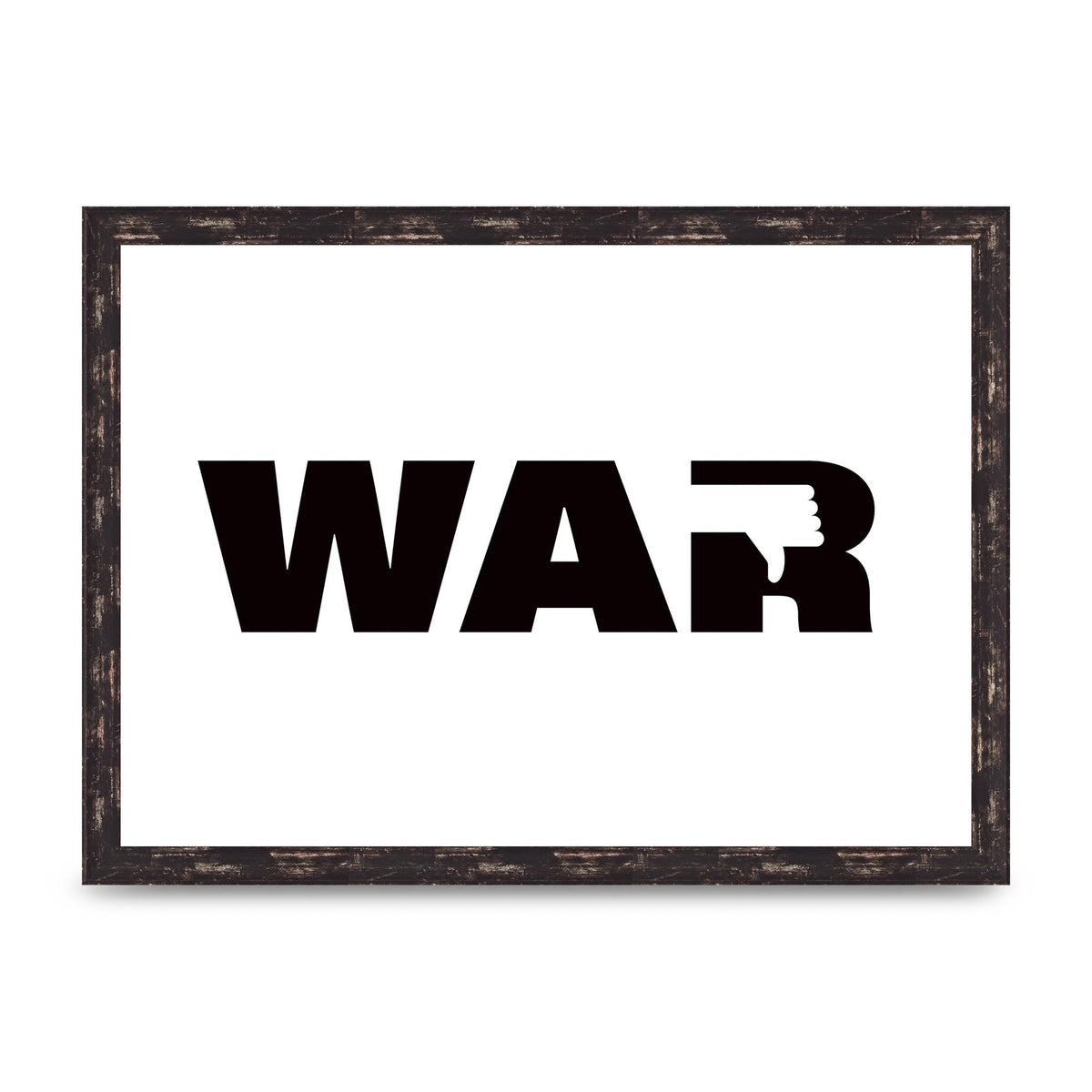War" Art For The Home - A3 framed