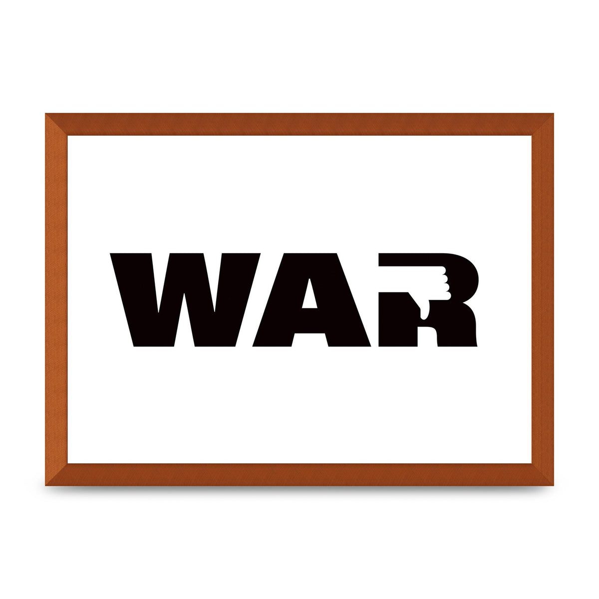 War" Art For The Home - A3 framed