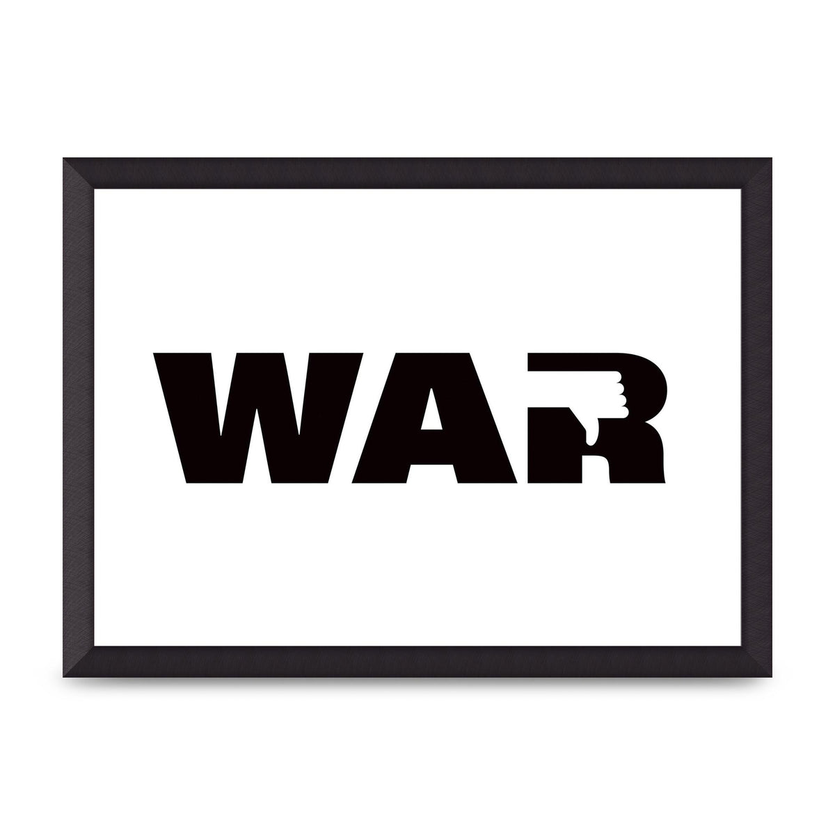 War" Art For The Home - A3 framed