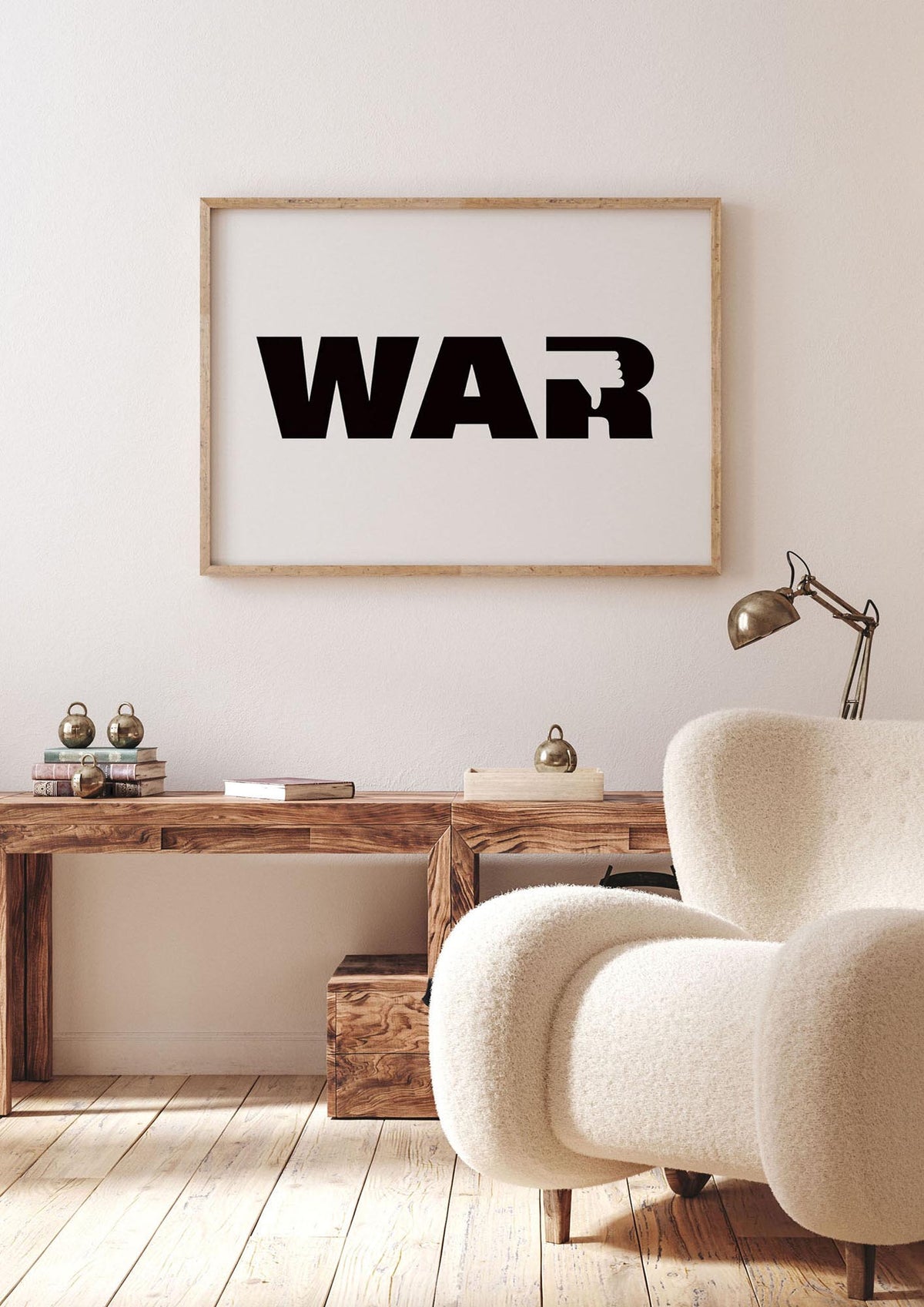 War" Art For The Home - landscape living room 1
