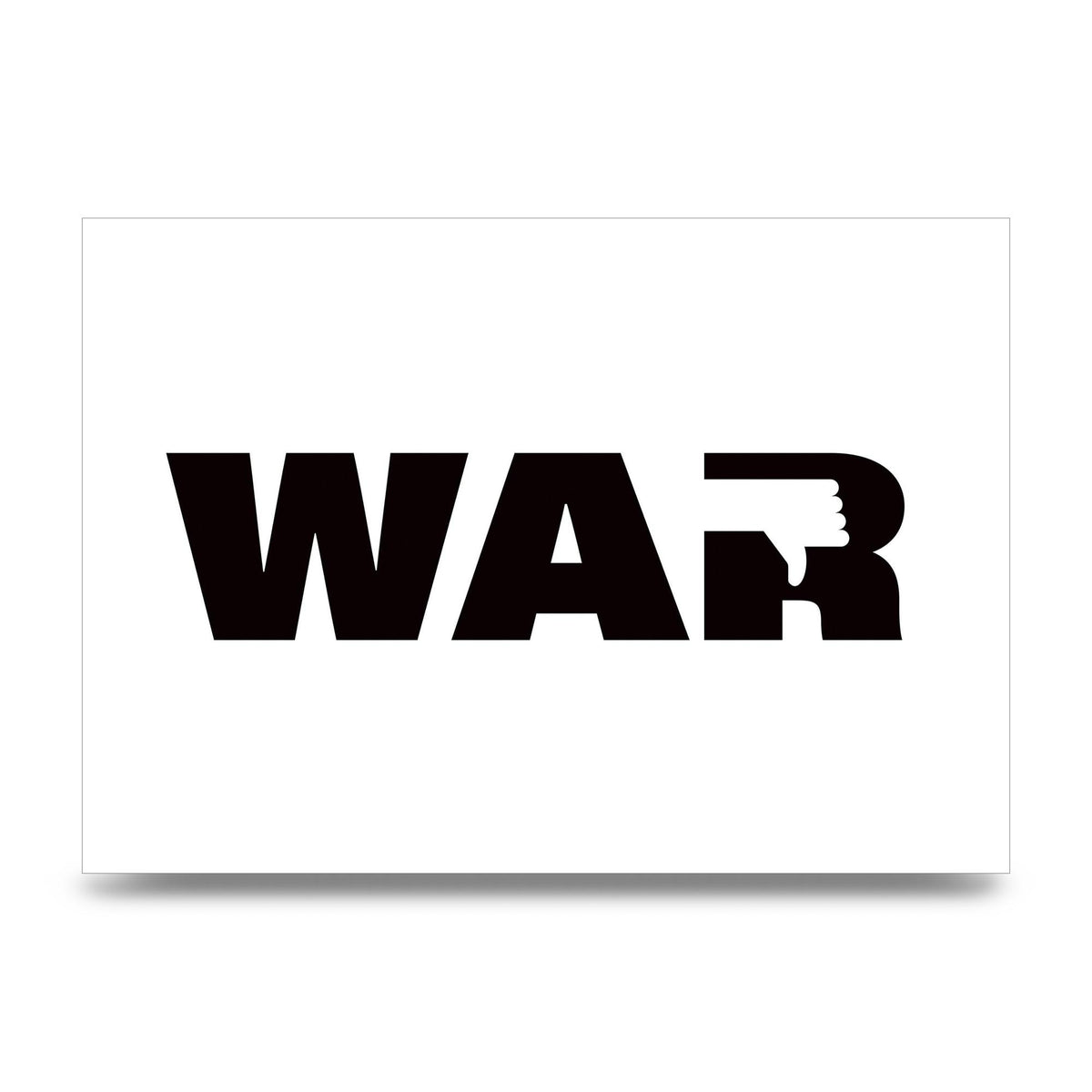 War" Art For The Home - unframed print