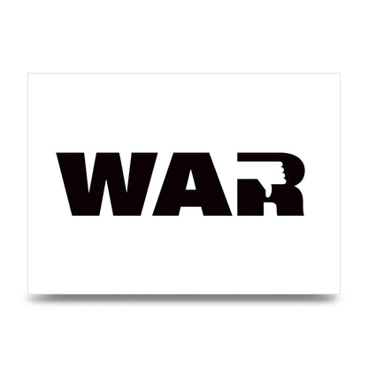 War" Art For The Home - unframed print