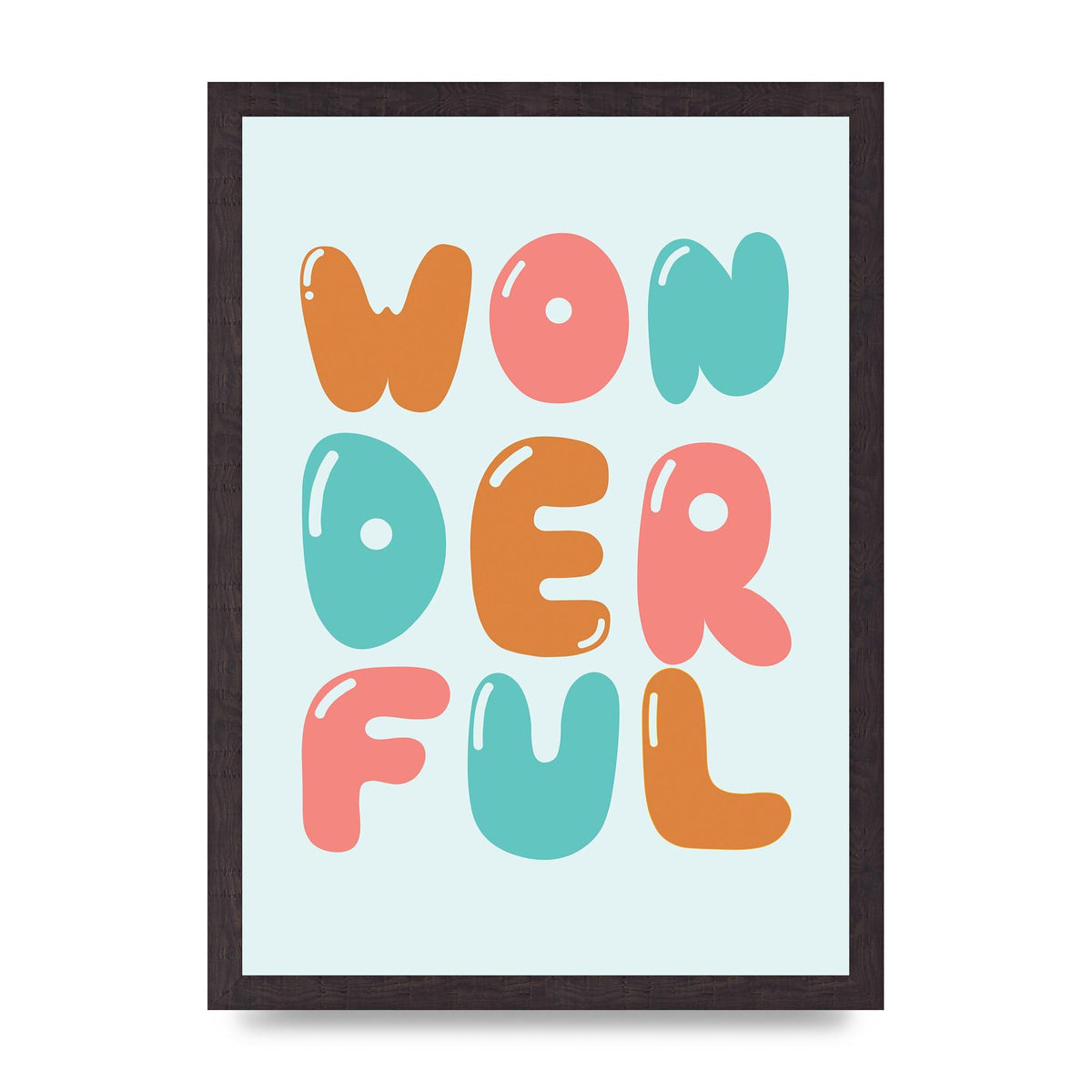 Wonderful" Art For The Home - A3 framed