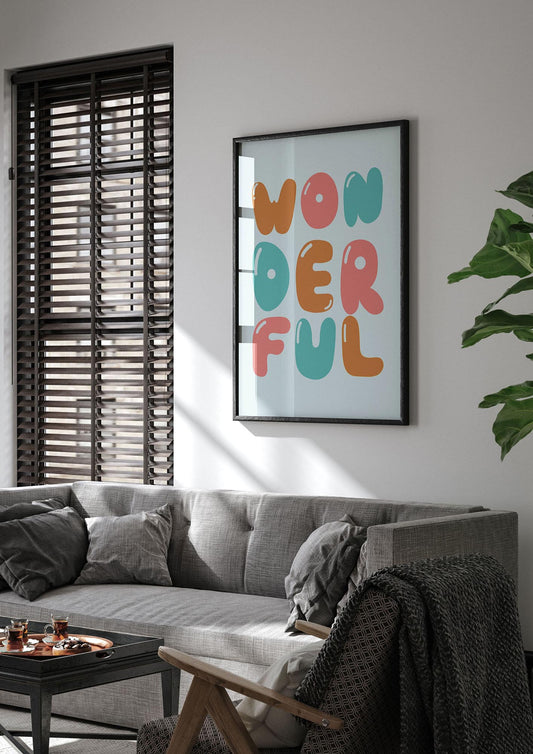 Wonderful" Art For The Home - living room 1