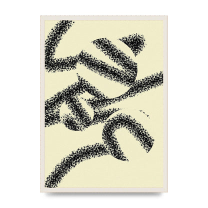 Abstract Line Spray Art For The Home - A2 framed