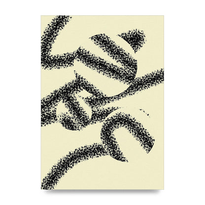 Abstract Line Spray Art For The Home - unframed print