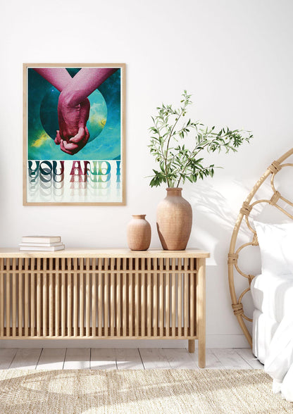 You And I Lofi Tropical Art For The Home - bedroom 3