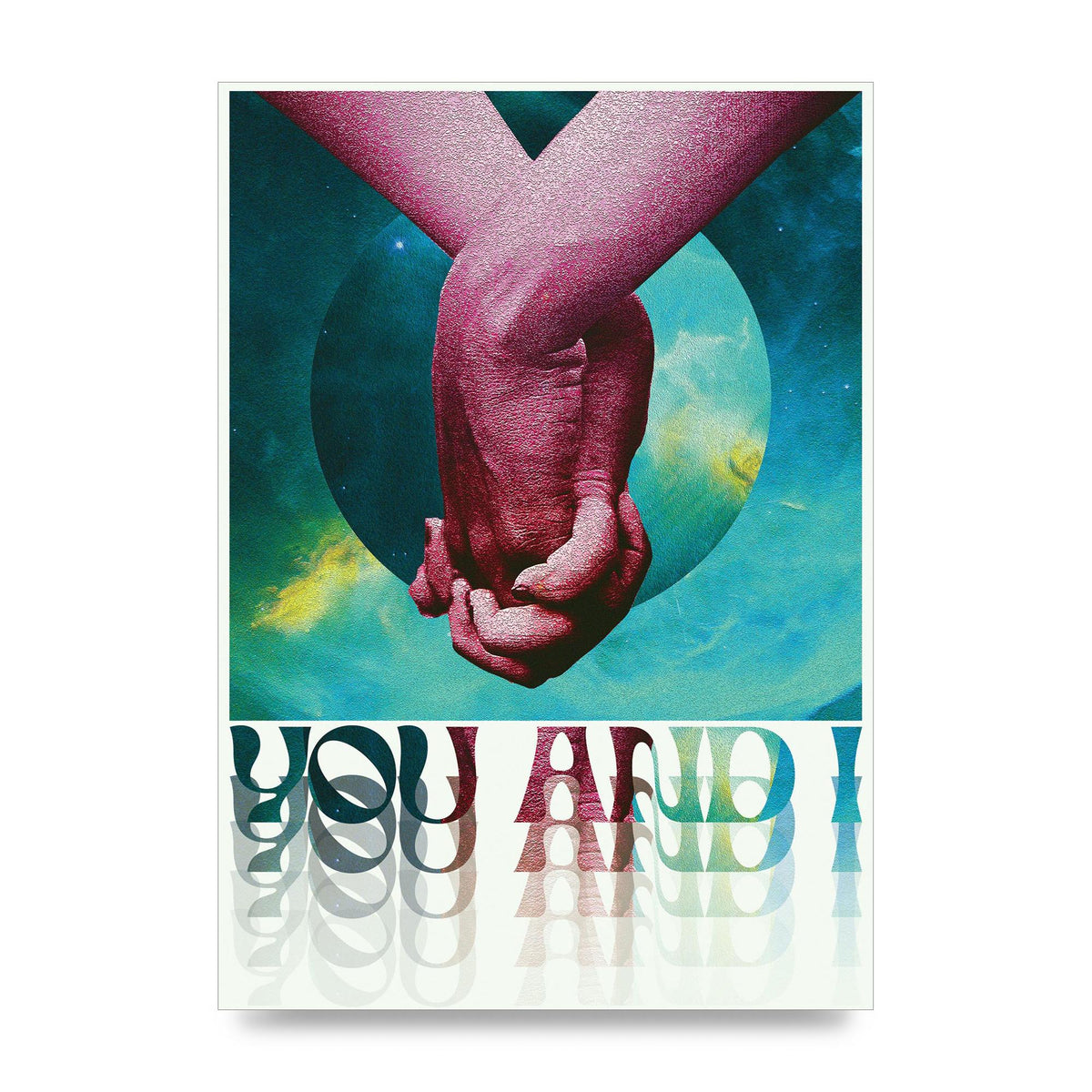 You And I Lofi Tropical Art For The Home - unframed print