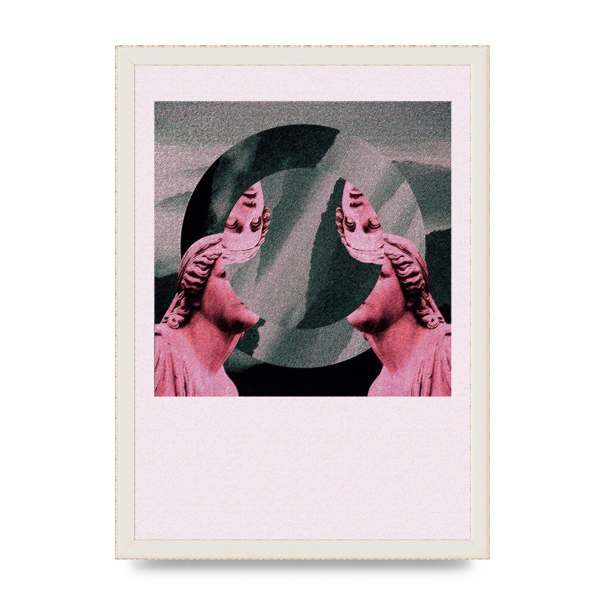 Abstract Lofi Statue Wall Art - A3 framed
