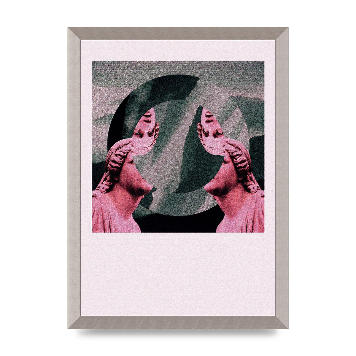 Abstract Lofi Statue Wall Art - A3 framed