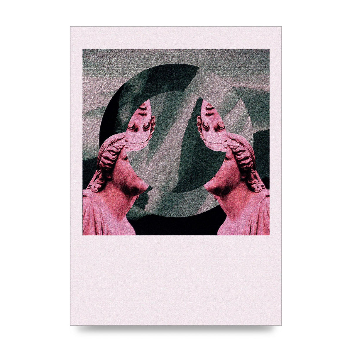 Abstract Lofi Statue Wall Art - unframed print