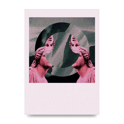 Abstract Lofi Statue Wall Art - unframed print
