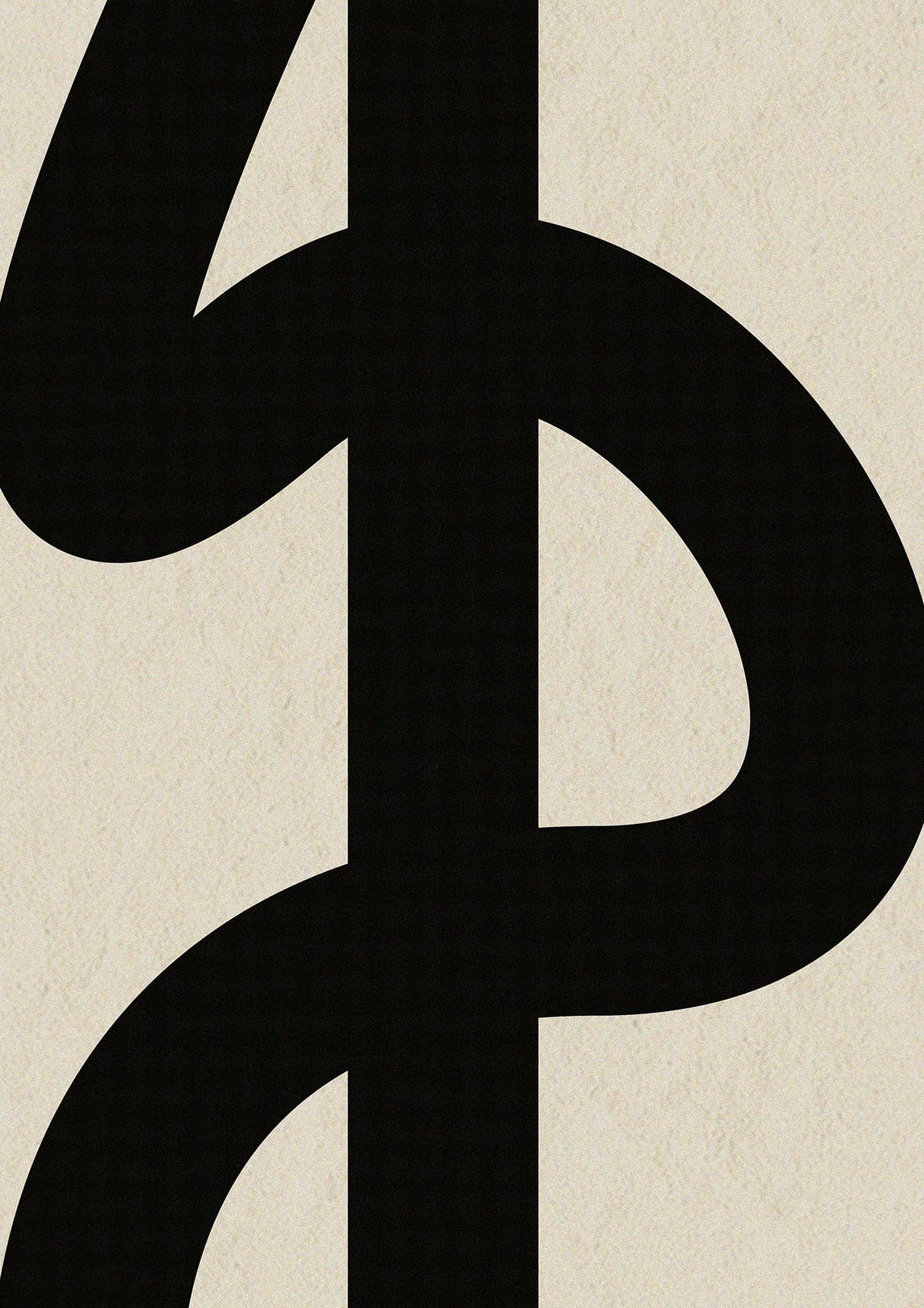 Abstract Thick Line Art For The Home - detail