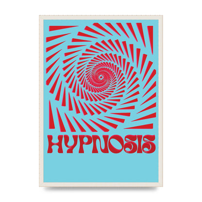 Graphic Lofi Hypnosis Pattern Printed Poster - A2 framed