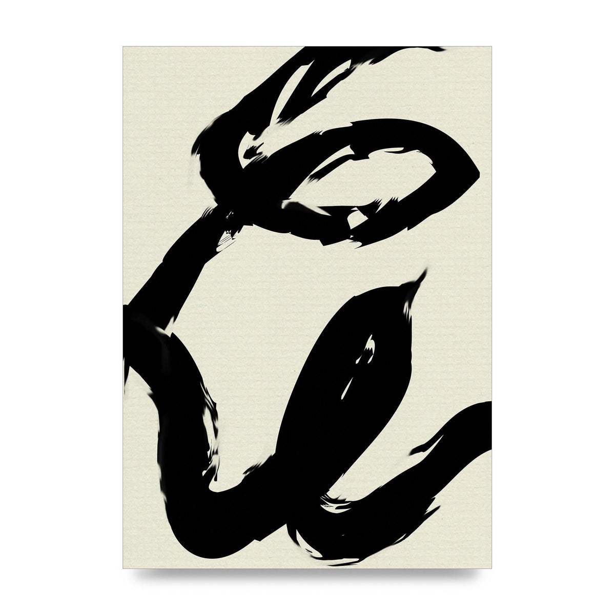Abstract Brush Art For The Home - unframed print
