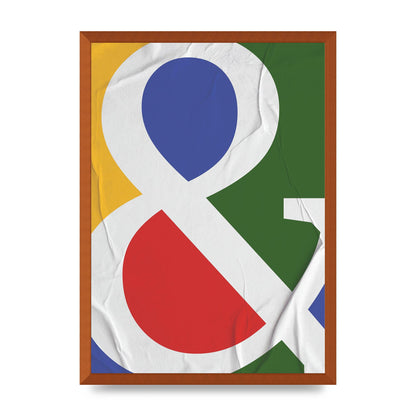 Ampersand Colour Art For The Home - A2 framed