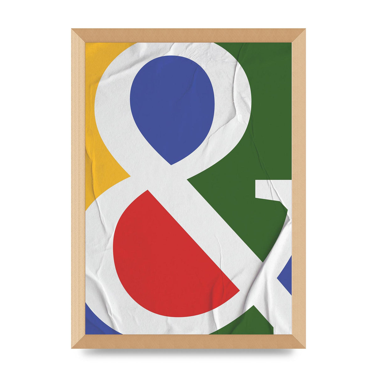 Ampersand Colour Art For The Home - A3 framed