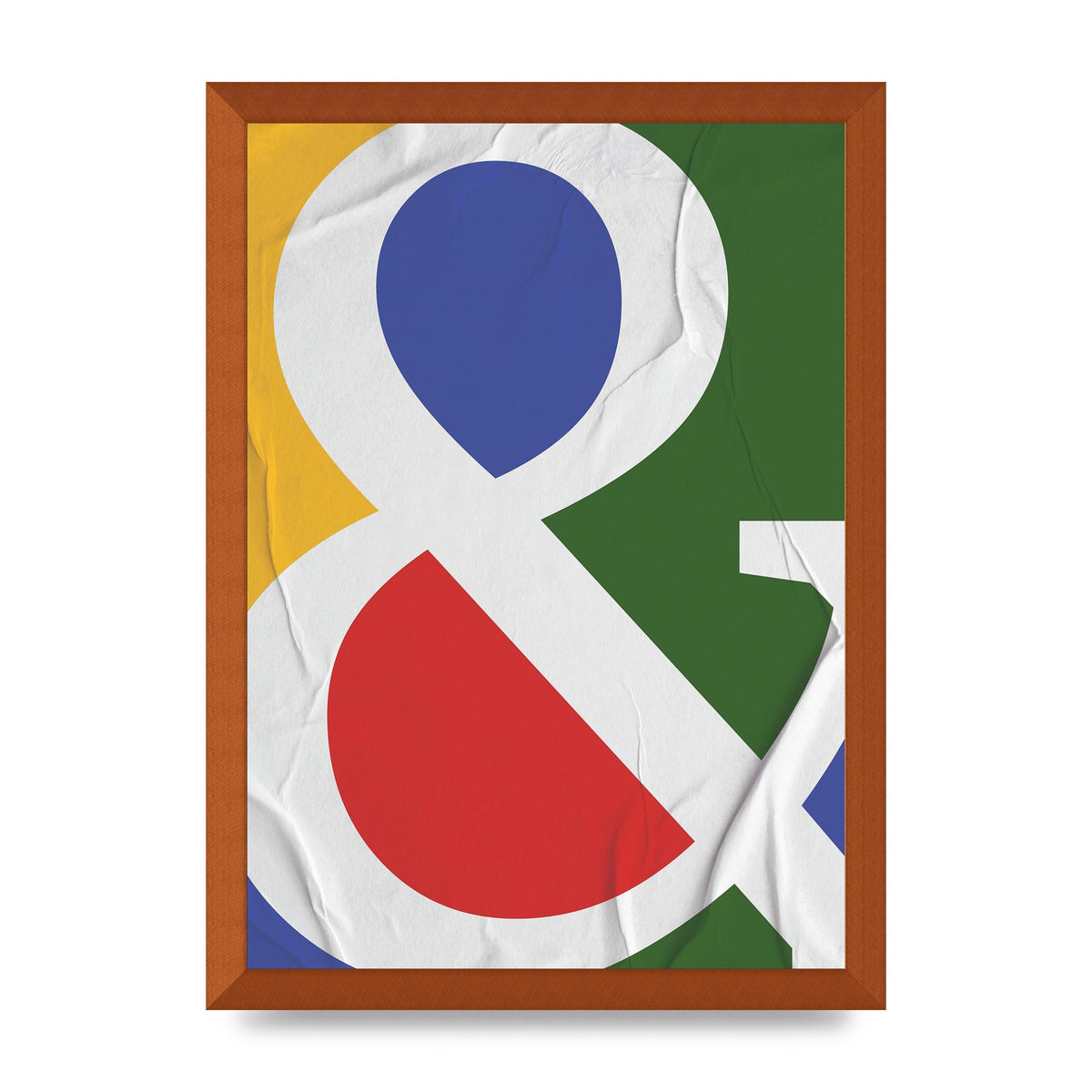 Ampersand Colour Art For The Home - A3 framed
