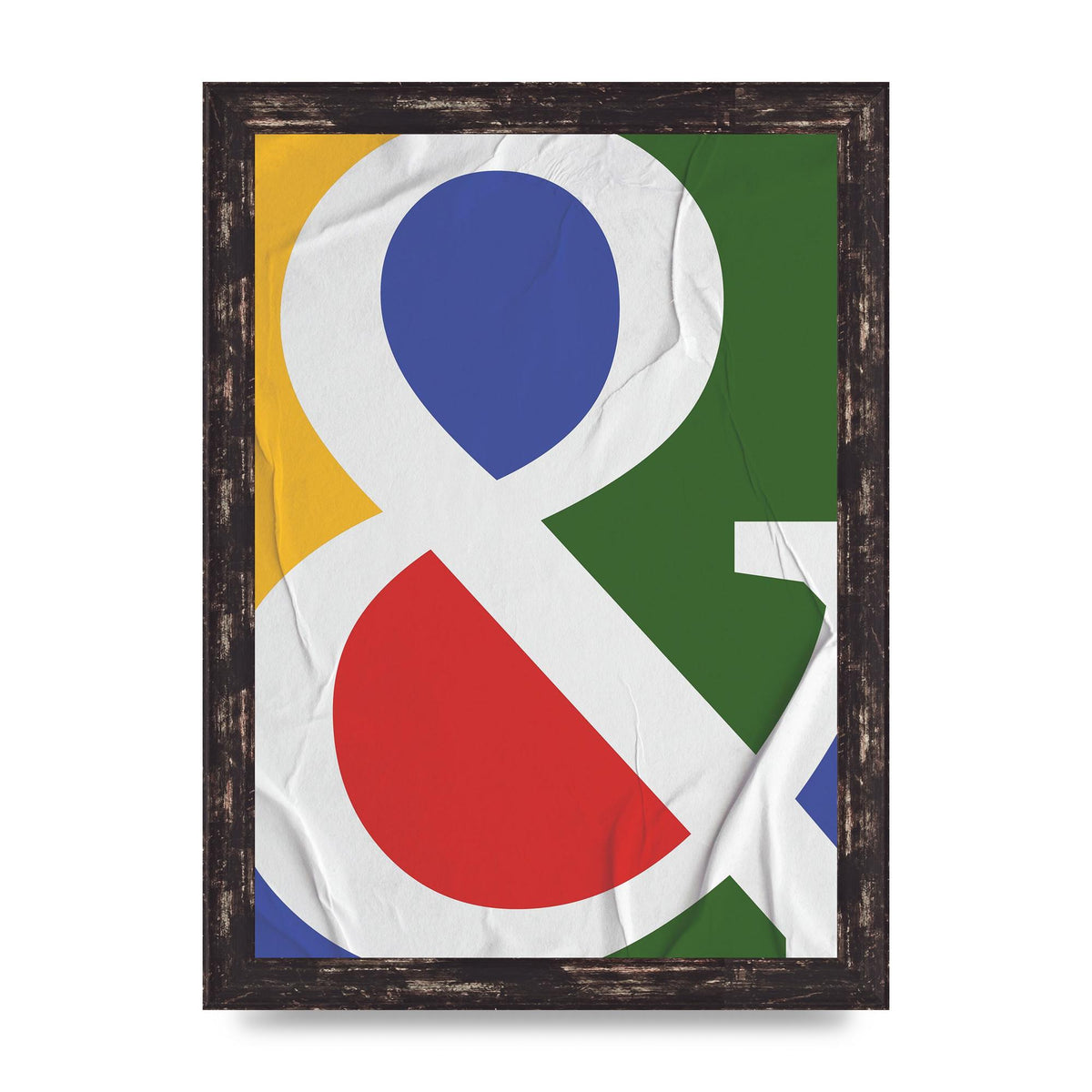 Ampersand Colour Art For The Home - A4 framed