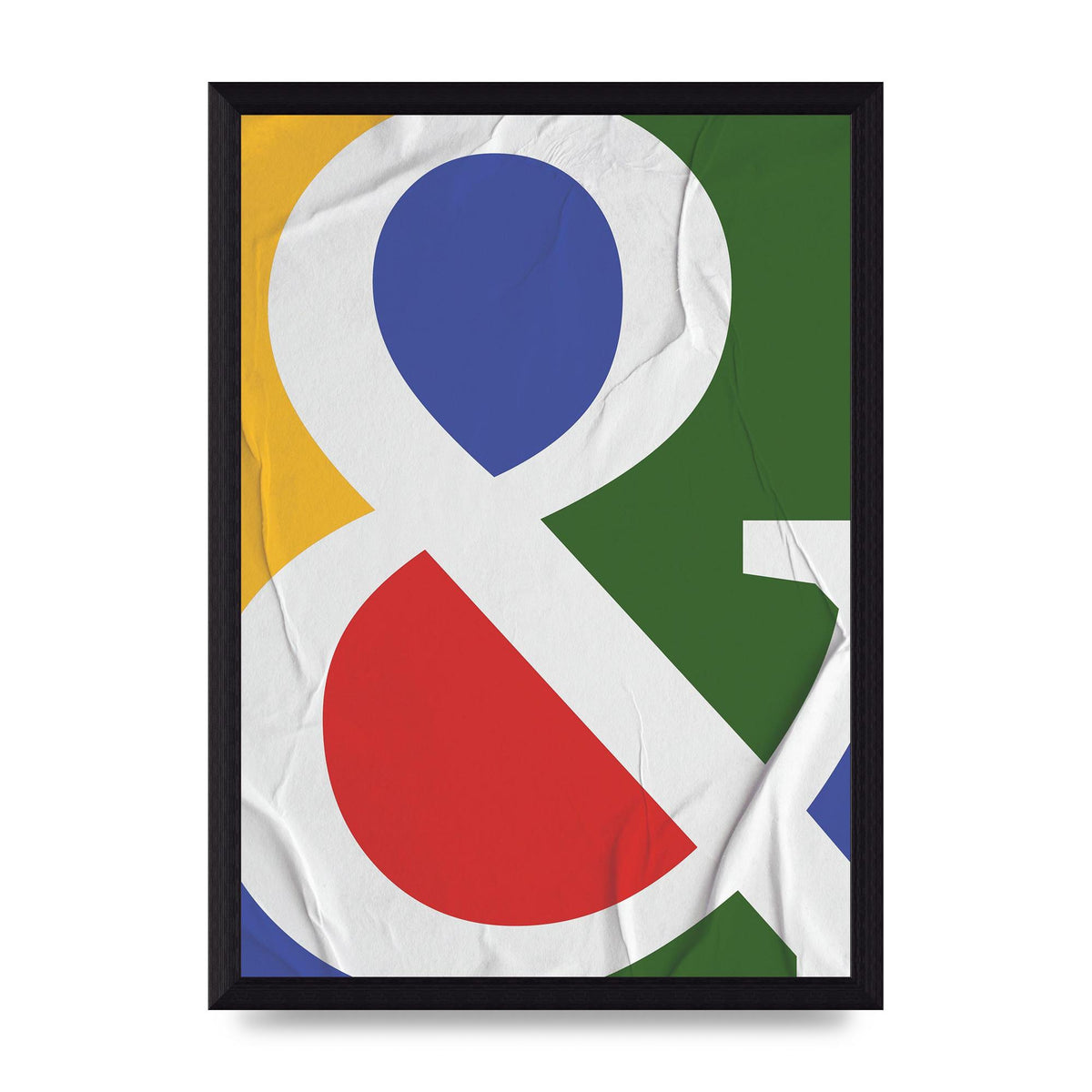Ampersand Colour Art For The Home - A4 framed