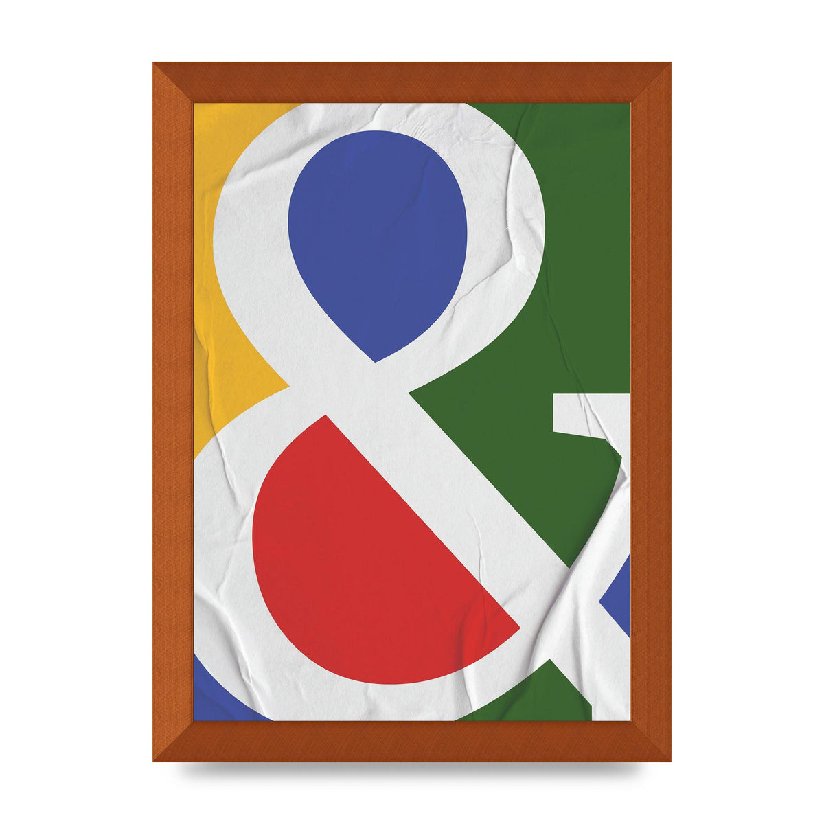 Ampersand Colour Art For The Home - A4 framed