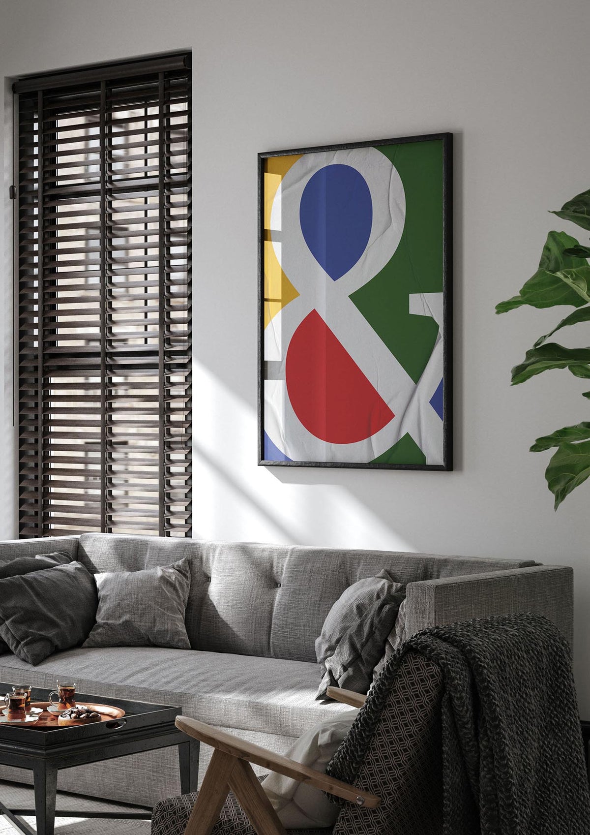 Ampersand Colour Art For The Home - living room 1