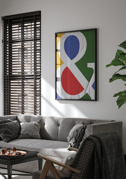 Ampersand Colour Art For The Home - living room 1