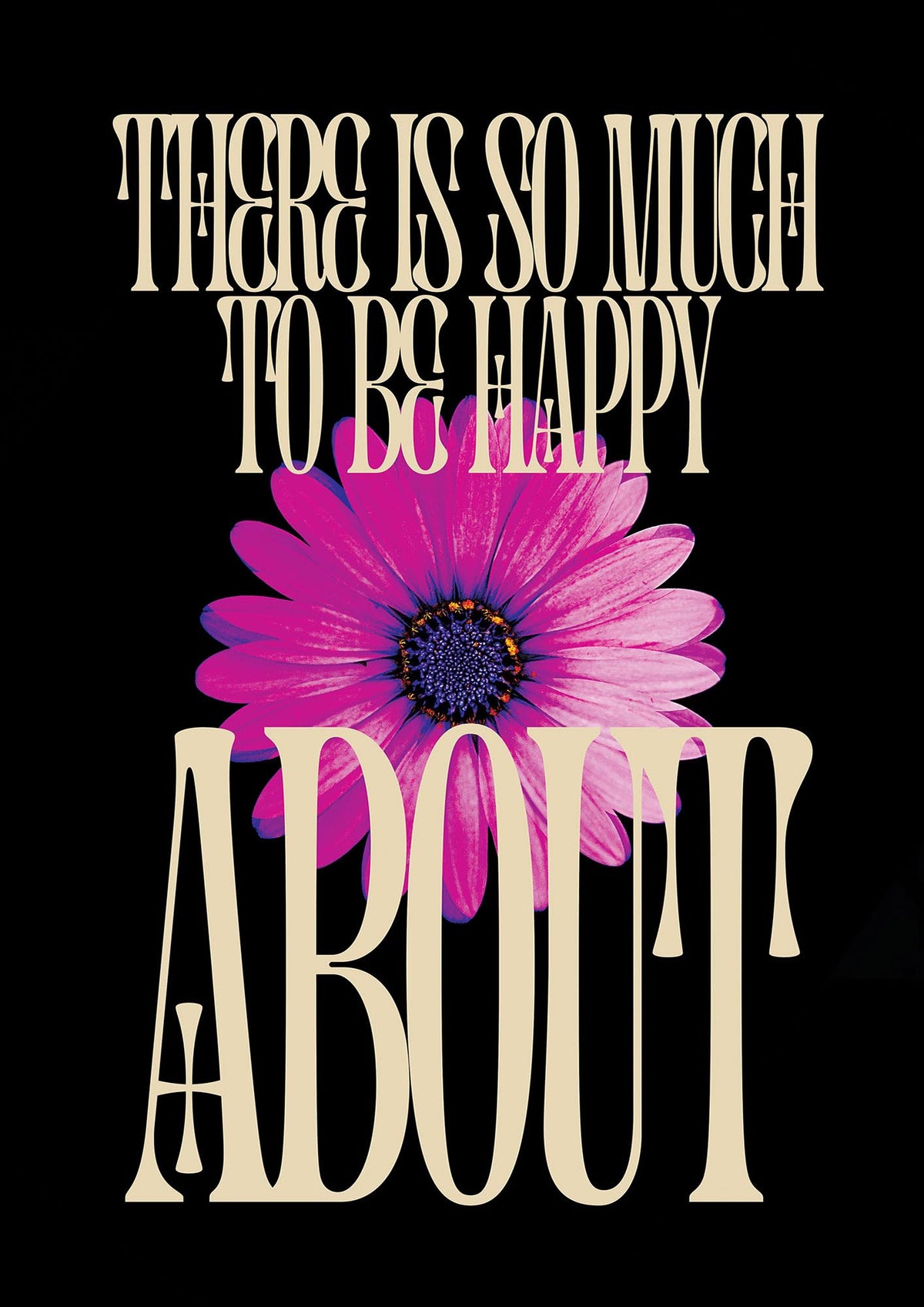 Happy Flower" Art For The Home - detail