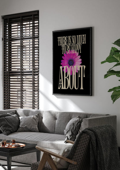 Happy Flower" Art For The Home - living room 1