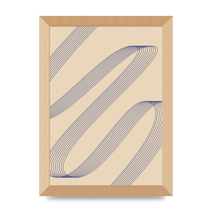 Blue Ribbon Art For The Home - A4 framed