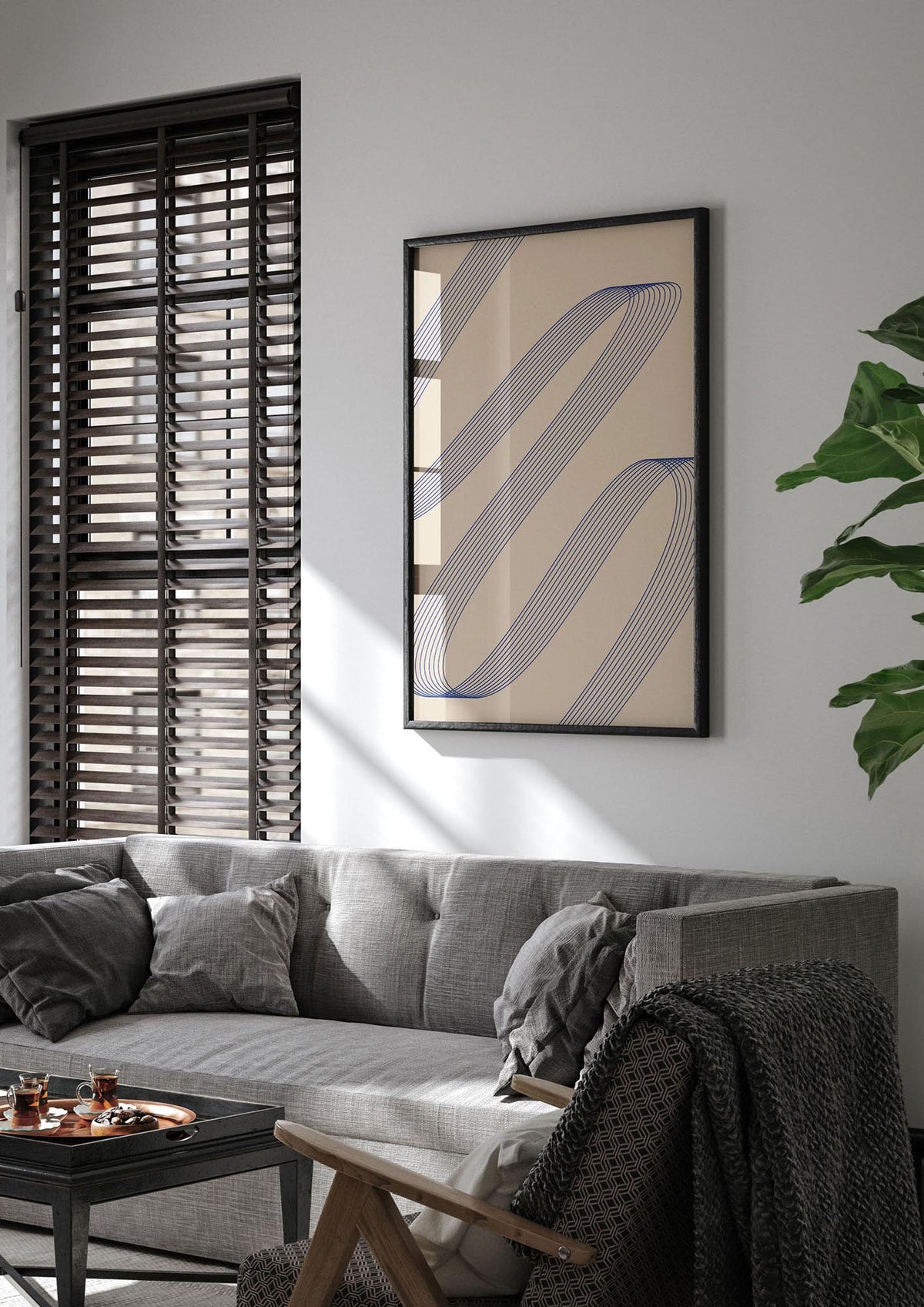 Blue Ribbon Art For The Home - living room 1