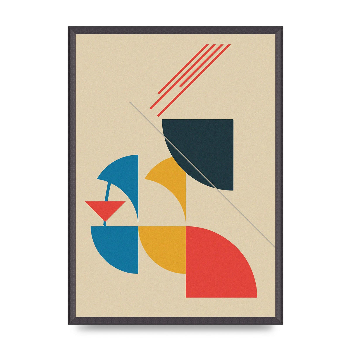 Bauhaus Misc Art For The Home - A2 framed