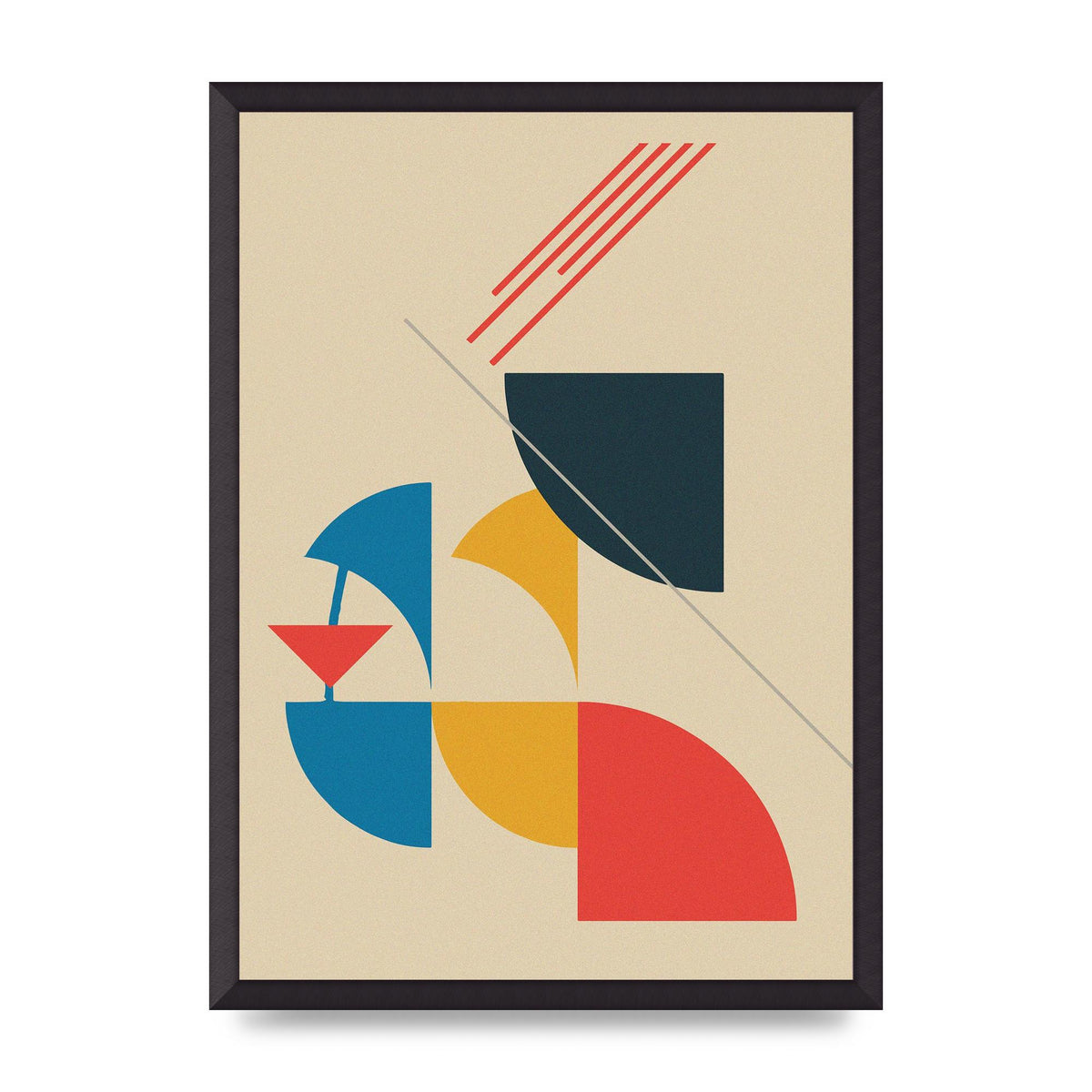 Bauhaus Misc Art For The Home - A2 framed
