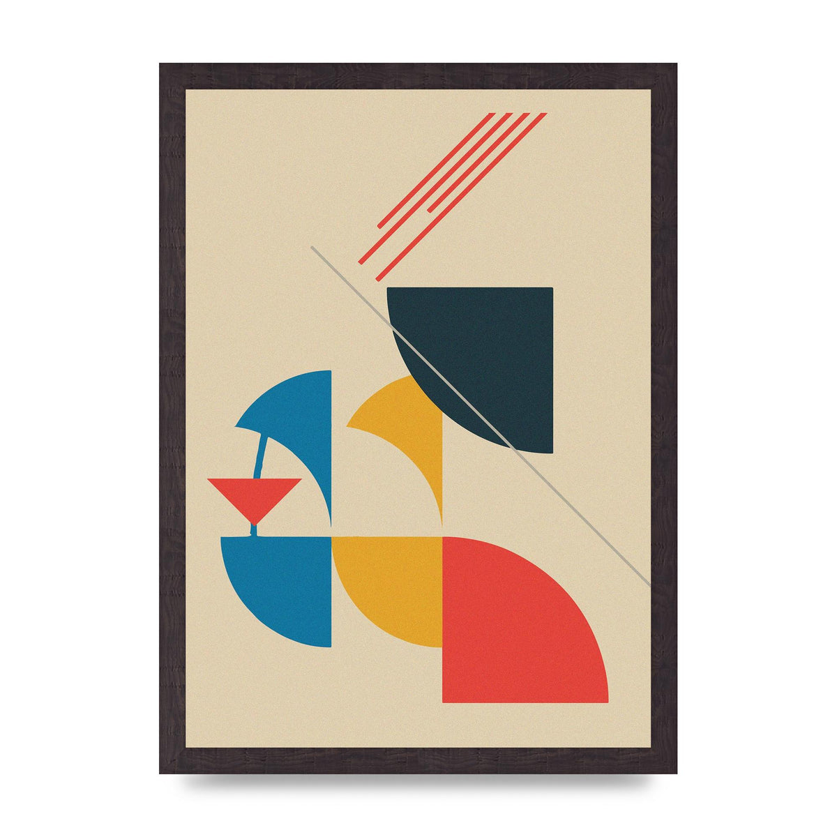Bauhaus Misc Art For The Home - A3 framed