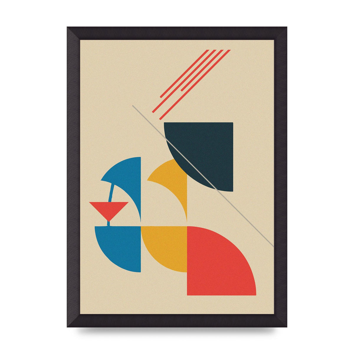 Bauhaus Misc Art For The Home - A3 framed