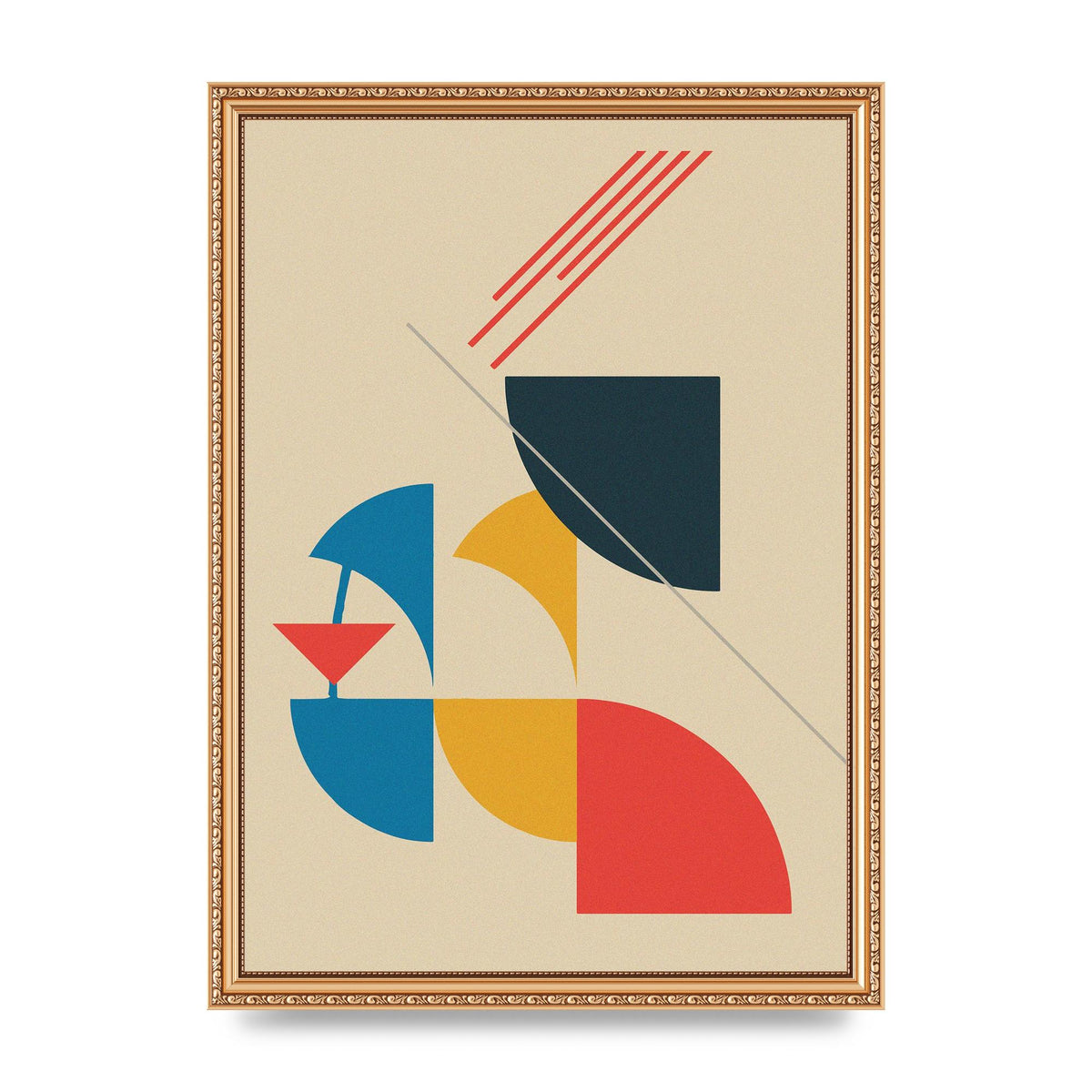 Bauhaus Misc Art For The Home - A3 framed