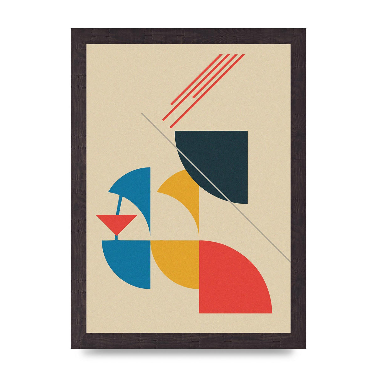 Bauhaus Misc Art For The Home - A4 framed