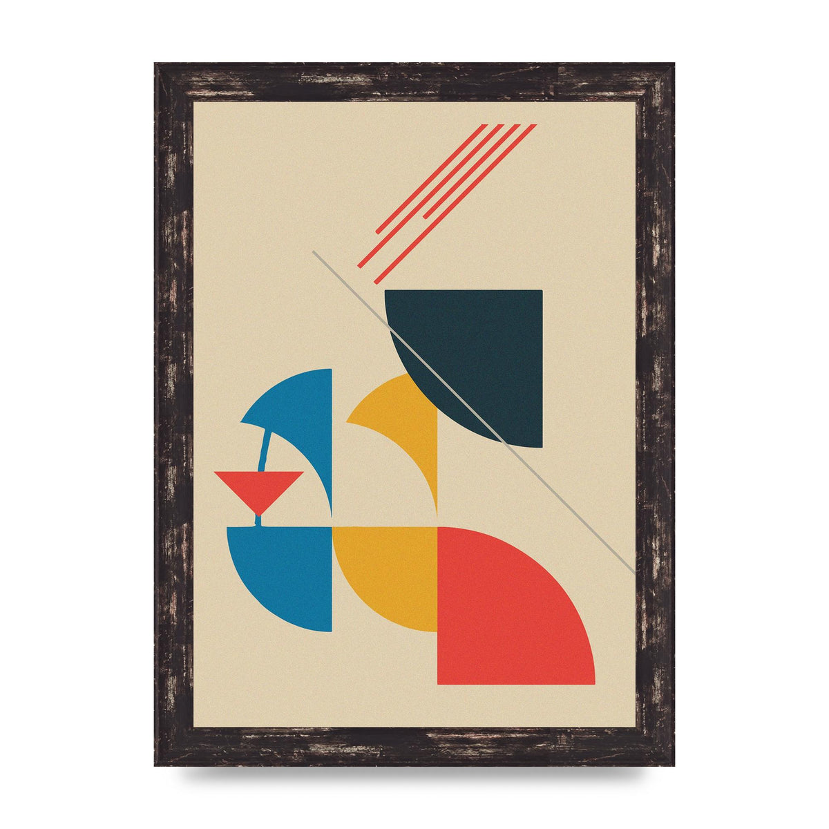 Bauhaus Misc Art For The Home - A4 framed