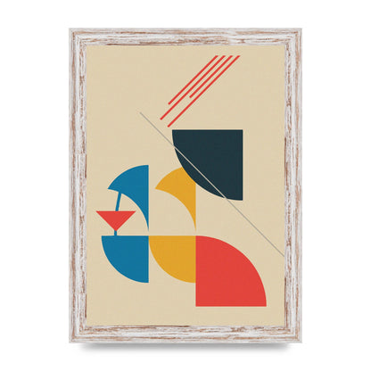 Bauhaus Misc Art For The Home - A4 framed