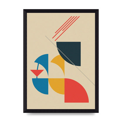 Bauhaus Misc Art For The Home - A4 framed