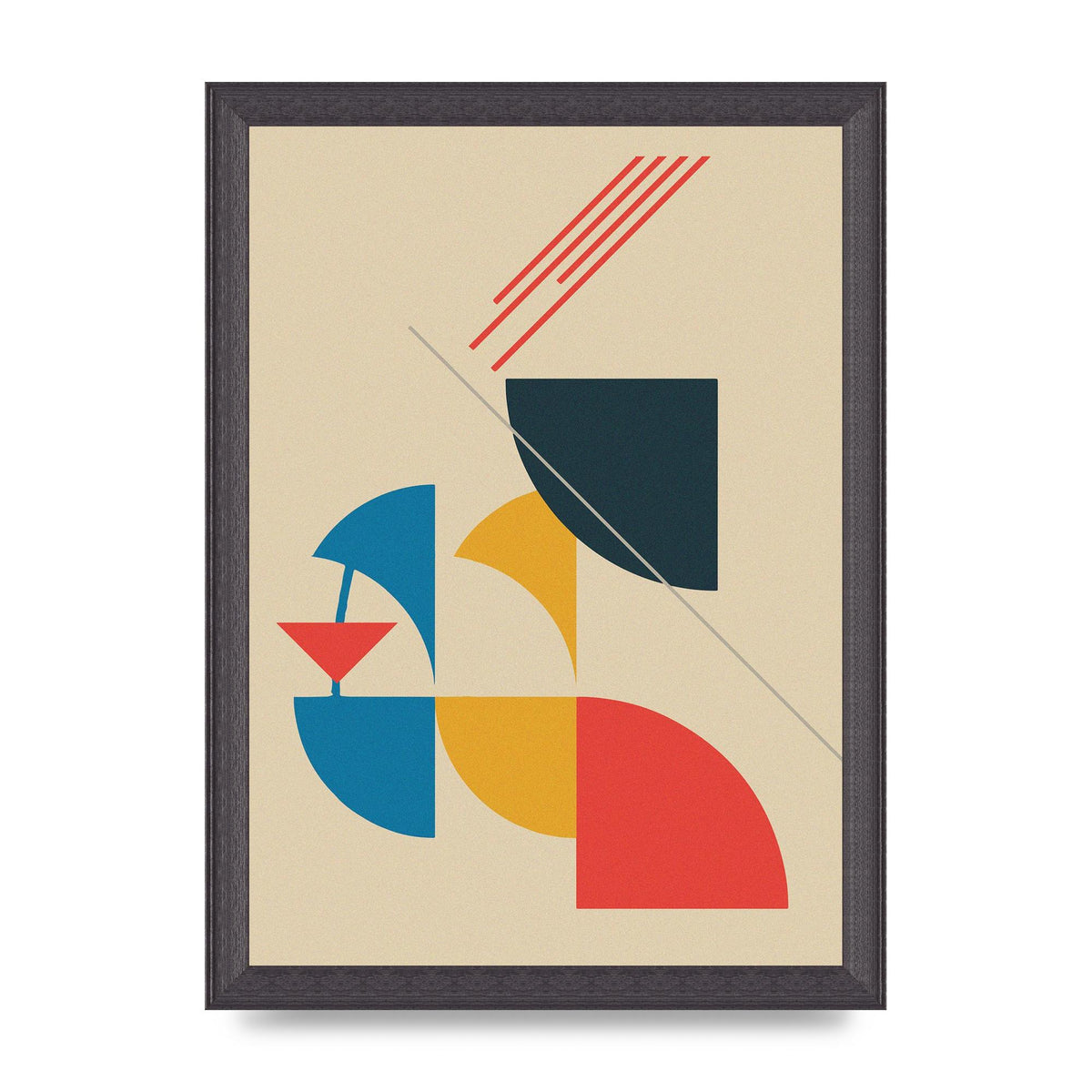 Bauhaus Misc Art For The Home - A4 framed