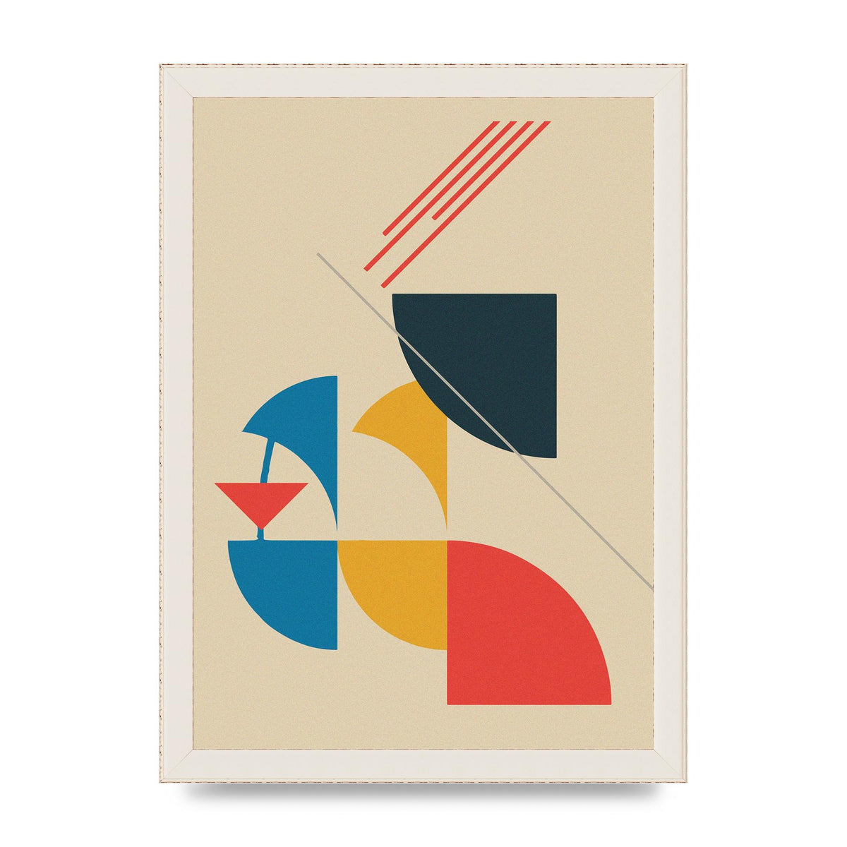 Bauhaus Misc Art For The Home - A4 framed