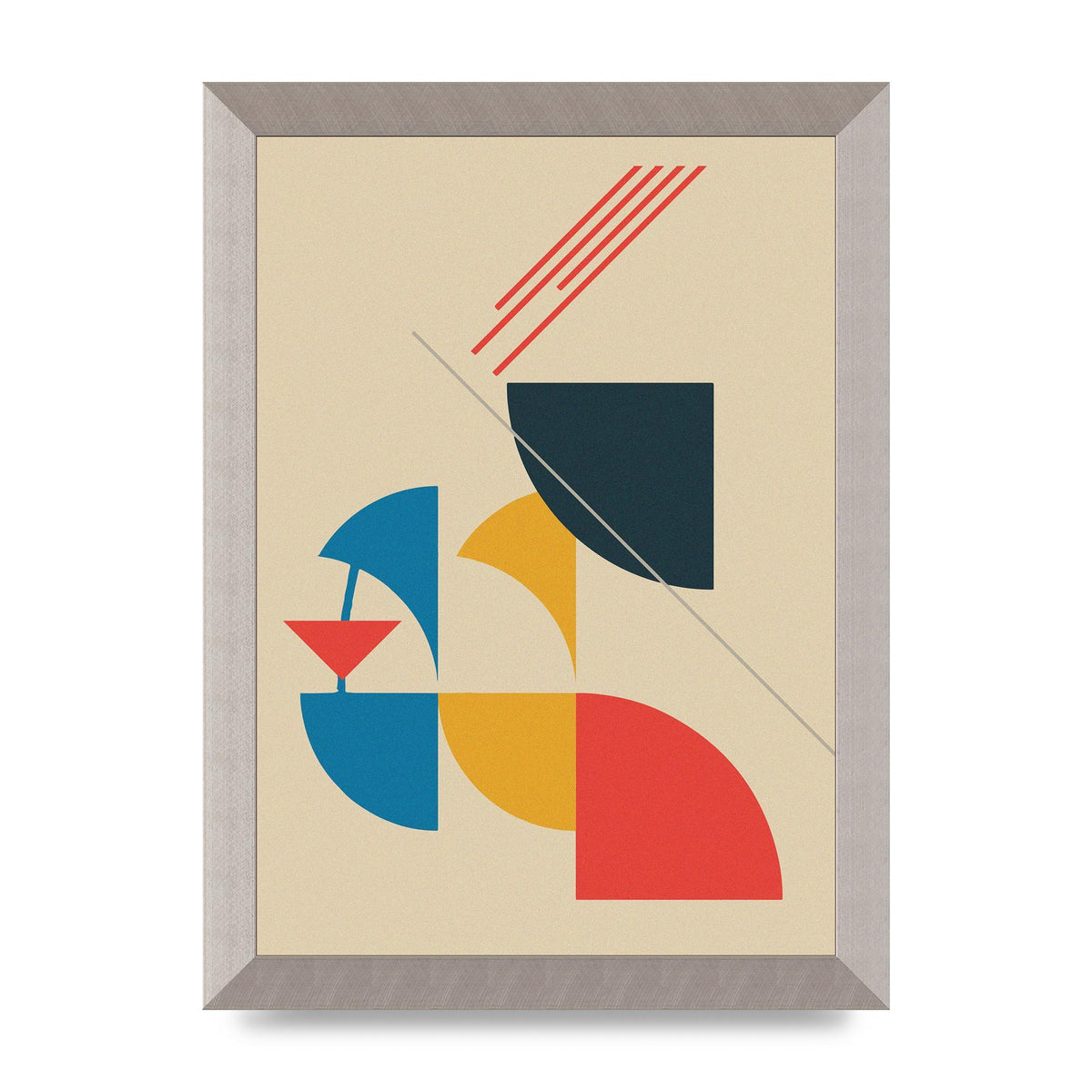 Bauhaus Misc Art For The Home - A4 framed