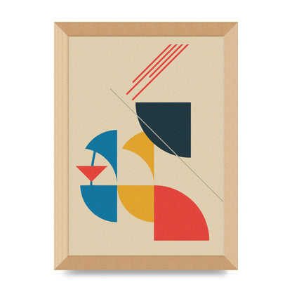 Bauhaus Misc Art For The Home - A4 framed