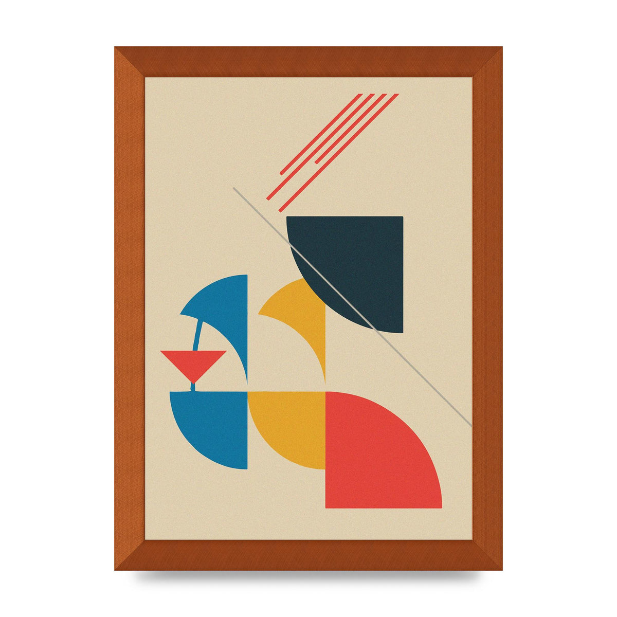 Bauhaus Misc Art For The Home - A4 framed