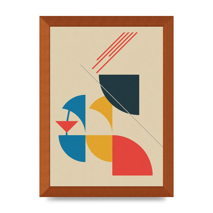 Bauhaus Misc Art For The Home - A4 framed