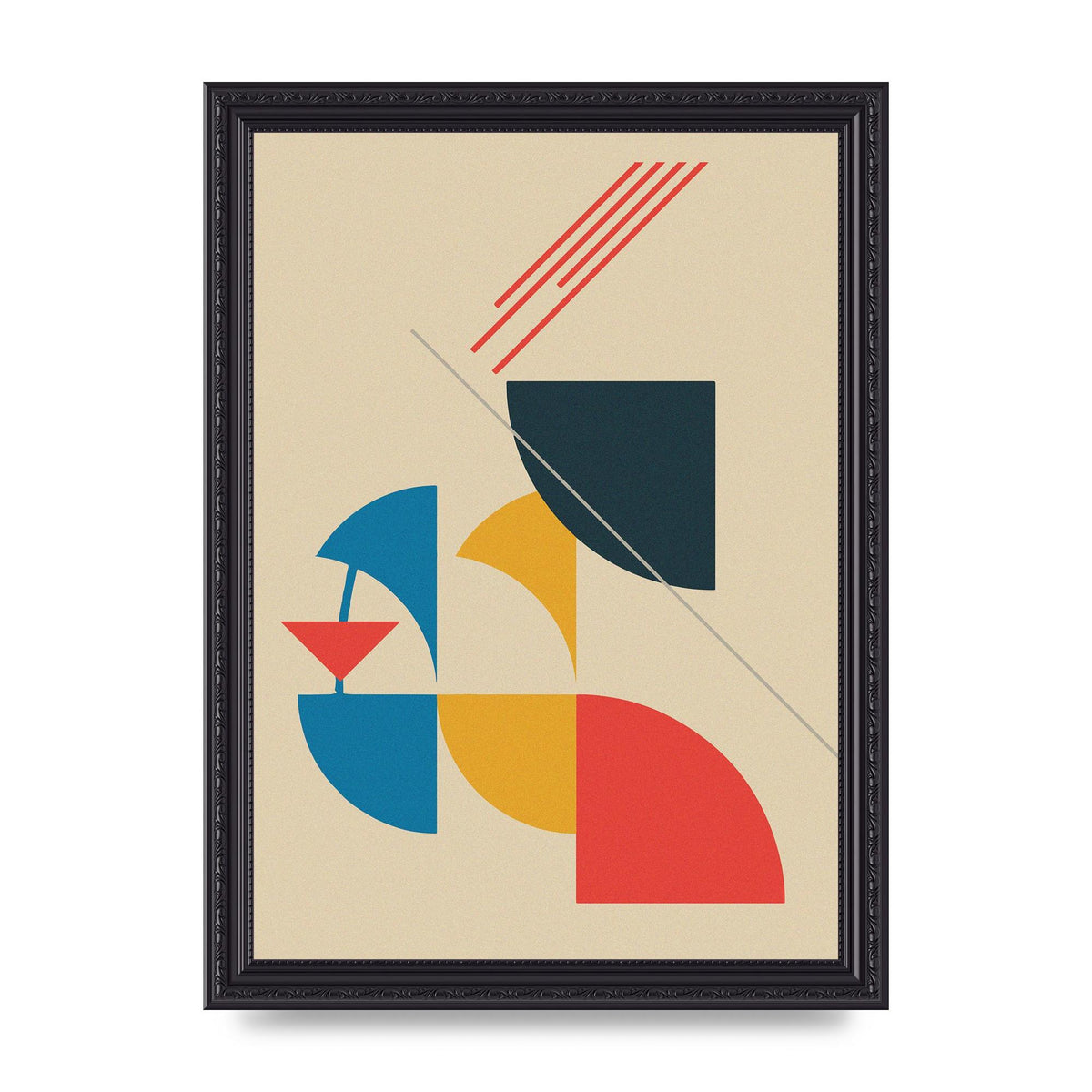 Bauhaus Misc Art For The Home - A4 framed