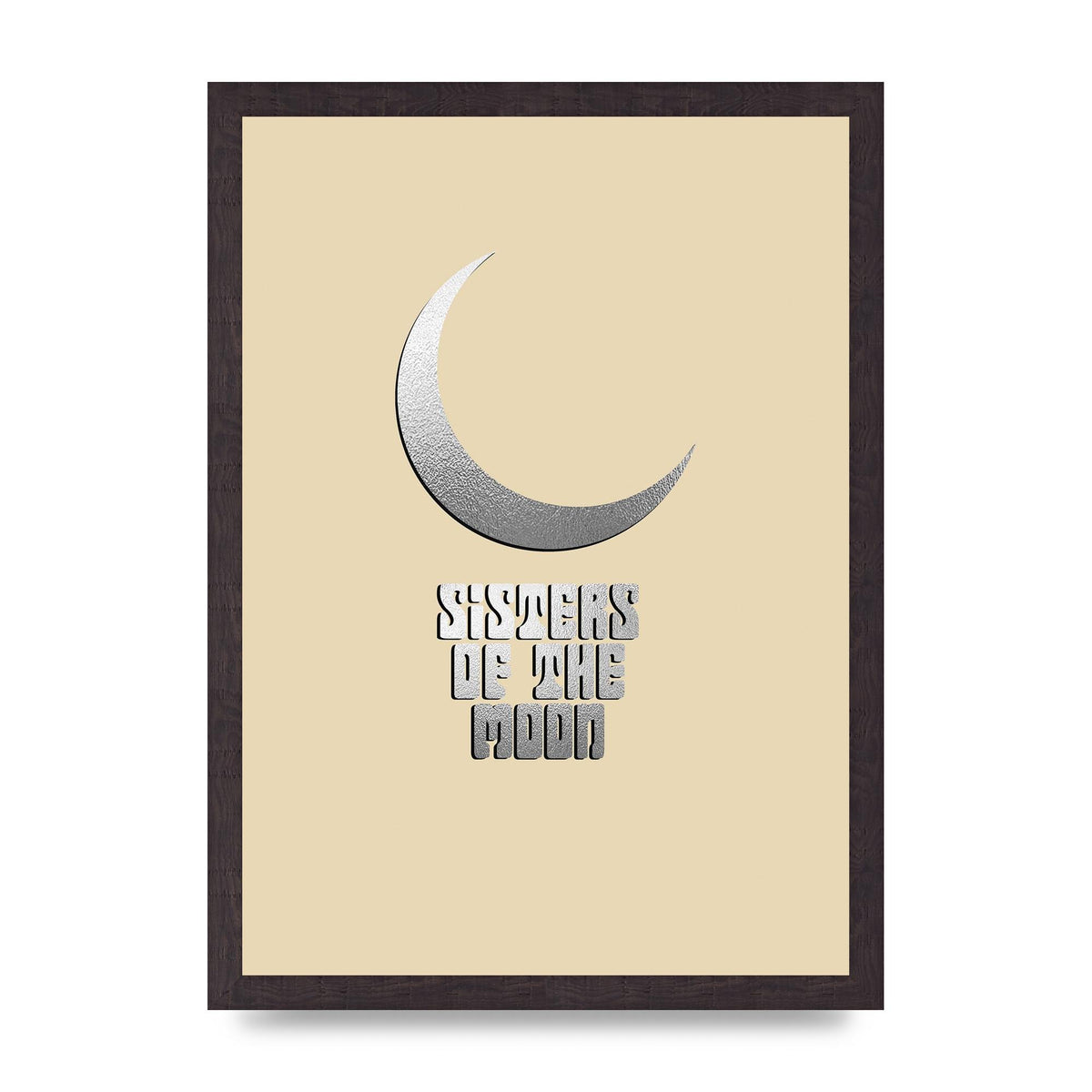 Sisters Of The Moon Silver Moon" Art For The Home - A3 framed