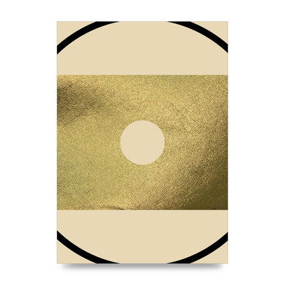 Abstract Cold Black Wall Art - unframed print