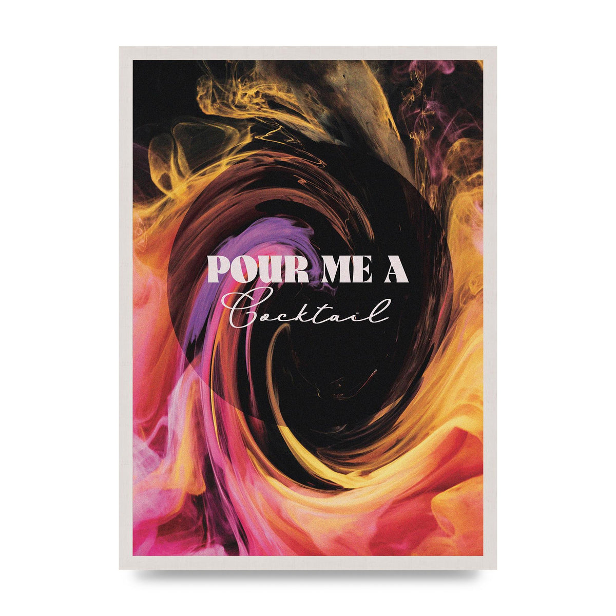 Pour Me A Cocktail Alchemy" Art For The Home - A2 framed